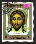 Stamps Yemen -  Iconos de Navidad