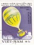 Stamps Vietnam -  aniv, globo aeronautico