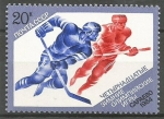 Stamps Russia -  JUEGOS  OLÌMPICOS  DE  INVIERNO.  JOCKEY  SOBRE  HIELO.