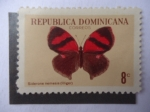 Stamps : America : Dominican_Republic :  Siderone Nemesis.