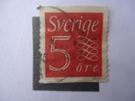 Stamps : Europe : Sweden :  Cifra.