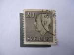 Stamps Sweden -  Gustavo VI - Adolfo de Suecia.