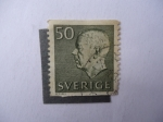 Sellos de Europa - Suecia -  Gustavo VI - Adolfo de Suecia.
