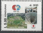 Stamps Honduras -  OBRAS  DE  MITIGACIÒN