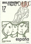 Stamps Spain -  AÑO INTERNACIONAL DE LA JUVENTUD. JUVENIA´85. EDIFIL 2787