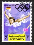 Stamps Yemen -  Juegos Olímpicos de Verano 1972, Munich