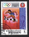Stamps Yemen -  Juegos Olímpicos