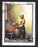 Stamps Yemen -  Pinturas de maestros americanos y europeos