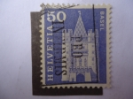 Stamps Switzerland -  Basel.
