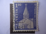 Stamps Switzerland -  St. Pierre-de-Clages.