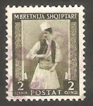 Stamps : Europe : Albania :  258 - Albanés del Sur