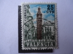 Stamps Spain -  Plan Sur de Valencia - Torre Santa Catalina.