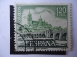 Stamps Spain -  Ed: 1876 - Salamanca - Vista General