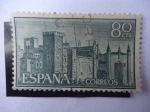 Stamps Spain -  Monasterio de Guadalupe.