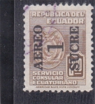 Stamps Ecuador -  escudo
