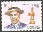 Stamps Cuba -  En memoria de Capablanca