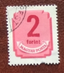Stamps : Europe : Hungary :  Numeros