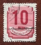 Stamps Hungary -  Numeros