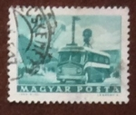 Stamps : Europe : Hungary :  Autobus