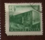 Stamps : Europe : Hungary :  Edificación 