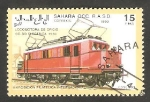 Stamps Morocco -  Locomotora 