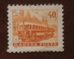 Stamps : Europe : Hungary :  Autobús 