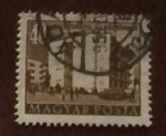 Stamps : Europe : Hungary :  Edificación 