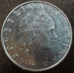 monedas de Europa - Italia -  1985 (Anverso)