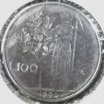 monedas de Europa - Italia -  1990 (Reverso)