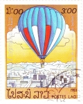 Stamps Laos -  Globo