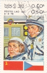 Stamps Laos -  aeronáutica- astronautas