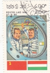Stamps Laos -  aeronáutica- astronautas