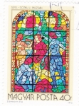 Stamps Hungary -  vidriera