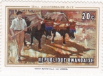 Stamps Rwanda -  pintura 