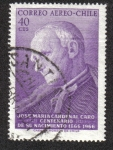 Stamps Chile -  100 cumpleaños del Cardenal José María Caro