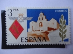 Stamps Spain -  Santuario de la Virgen Santa María de la Cabeza.