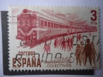 Stamps Slovenia -  Ed: 2560 - Utilice Transportes Colectivos.