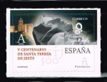 Stamps France -  Edifil  4930  Efemérides.  V Cente. de Santa Teresa de Jesús.