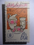 Stamps Czechoslovakia -  Porcelanas-Checas.