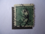 Stamps : Europe : Czechoslovakia :  Tomás Masaryk 