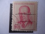 Stamps : Europe : Czechoslovakia :  Antonin Zapotocky 