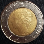 monedas de Europa - Italia -  1994 (Anverso)