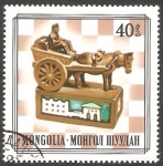 Stamps Mongolia -  Ajedrez