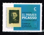 Sellos de Europa - Espa�a -  Edifil  4932 Exposición El primer Picasso.  La Coruña 2015