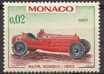 Stamps Monaco -  alfa-romeo de1932