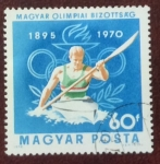 Stamps Hungary -  Piragüismo 