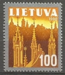 Stamps Europe - Lithuania -  SÌMBOLOS  RELIGIOSOS.  IGLESIA  DE  LAS  CRUCES.