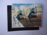 Stamps Netherlands -  Berend Strik , Double Dutch, 2000.(Doble..)