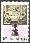 Stamps Hungary -  2374 - Ajedrez