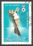 Stamps Hungary -  Patinaje artístico